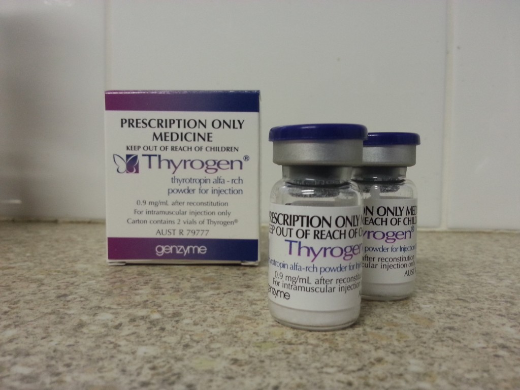 My two vials of Thyrogen
